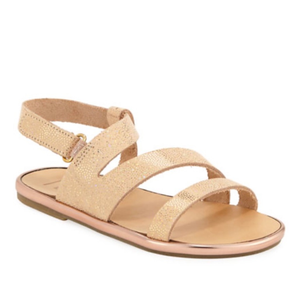 ❗️SOLD❗️Babywalker Luxury Metallic Leather Sandals EU 27 - Picture 7 of 9